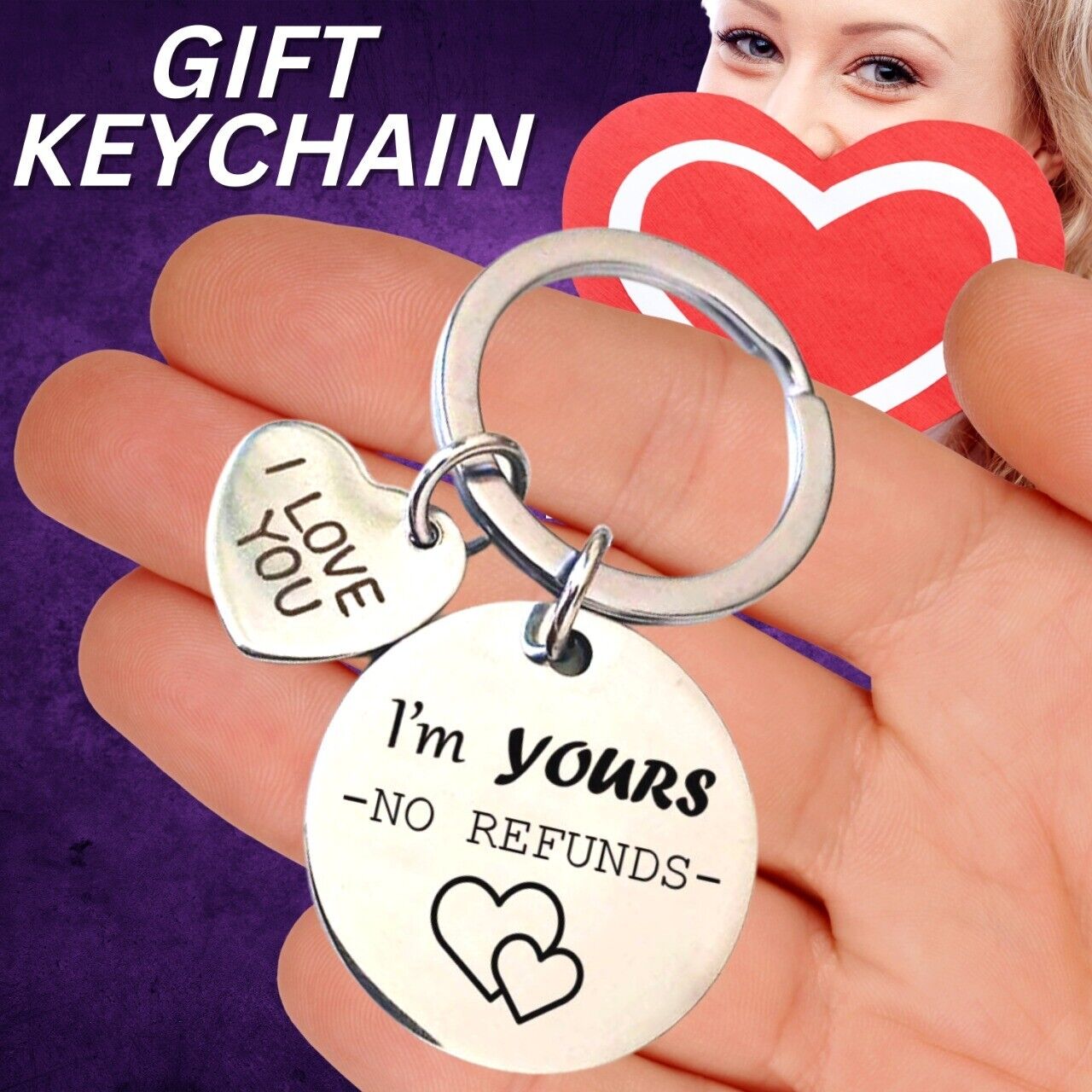 Couples Keychain Gift