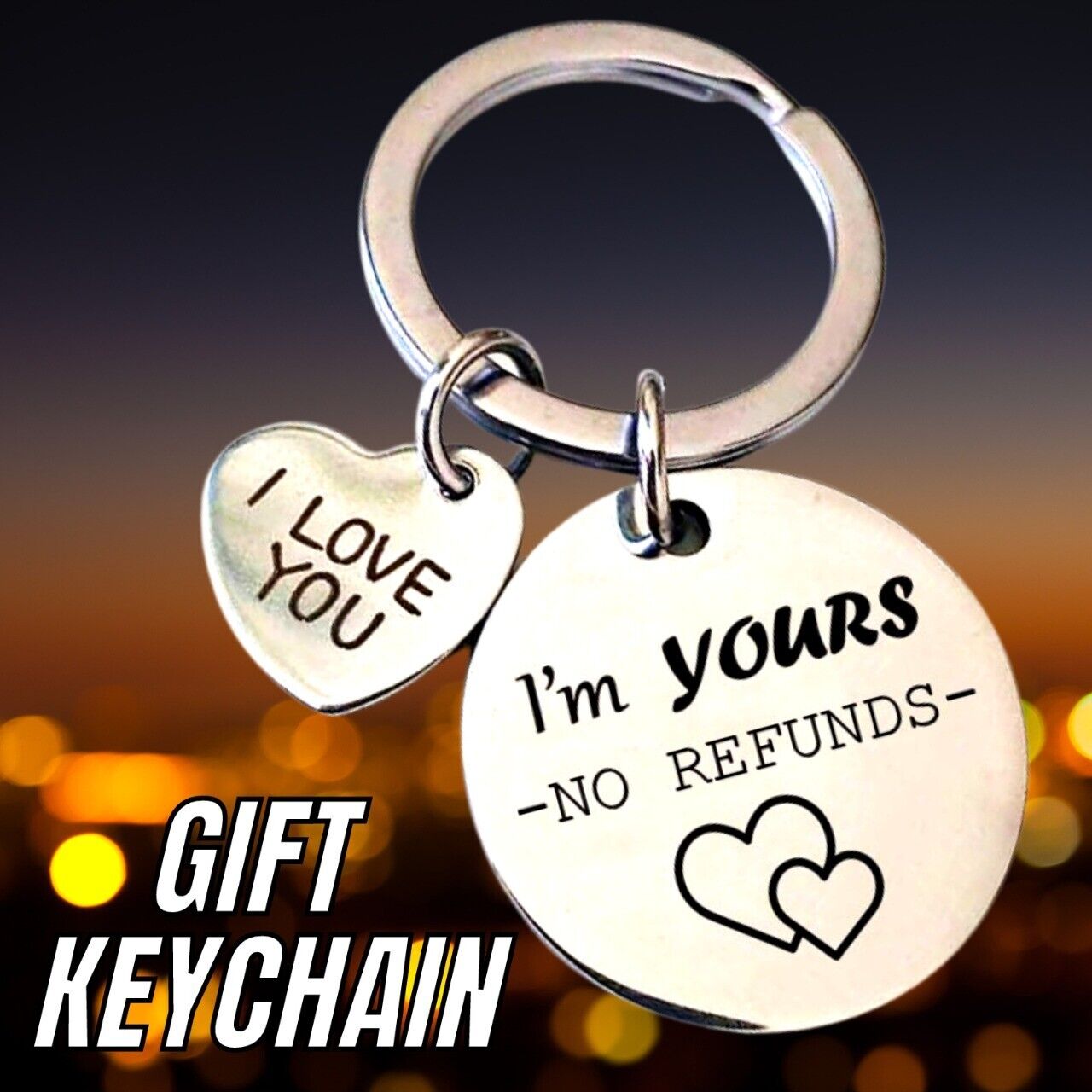 Couples Keychain Gift