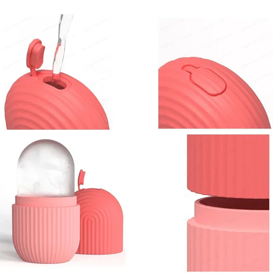 Silicone Ice Beauty Face Massager